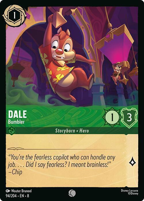 Dale - Bumbler Card Front