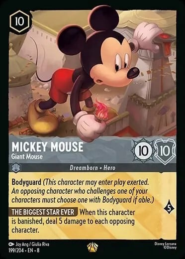 Mickey Mouse - Giant Mouse Card Front