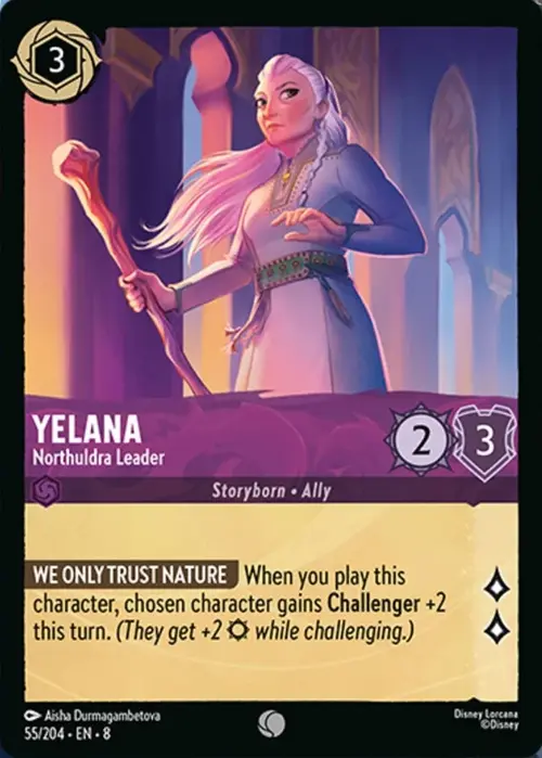 Yelana - Northuldra Leader Card Front