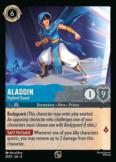 Aladdin – Vigilant Guard Card Front