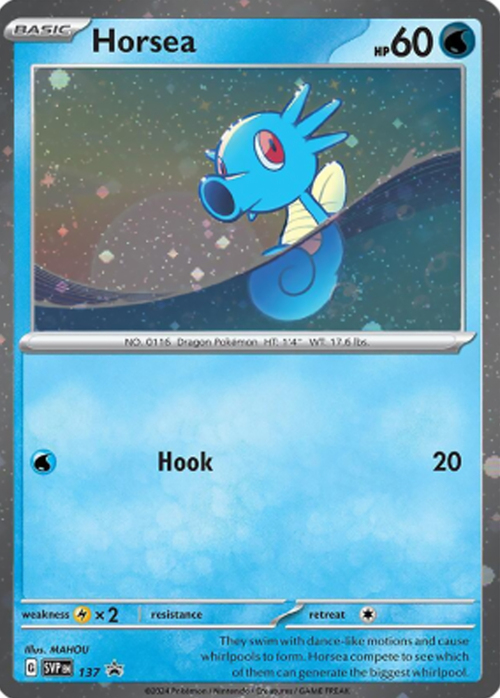 Horsea Card Front