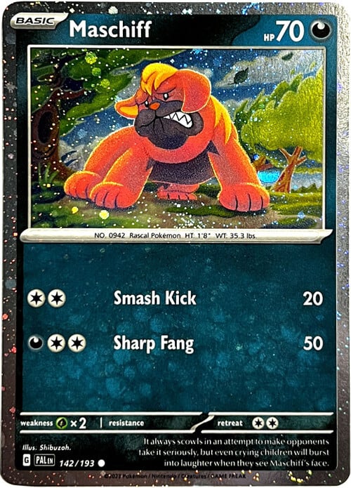 Maschiff Card Front