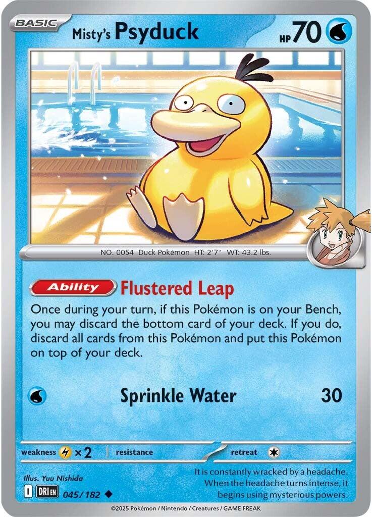 misty's pokemon card - Misty39;s Determination (108/108) - XY Evolutions Flip 3 coins Misty's Horsea 1st Edition -