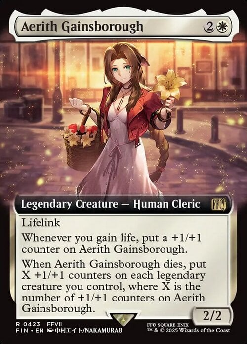 Aerith Gainsborough Card Front