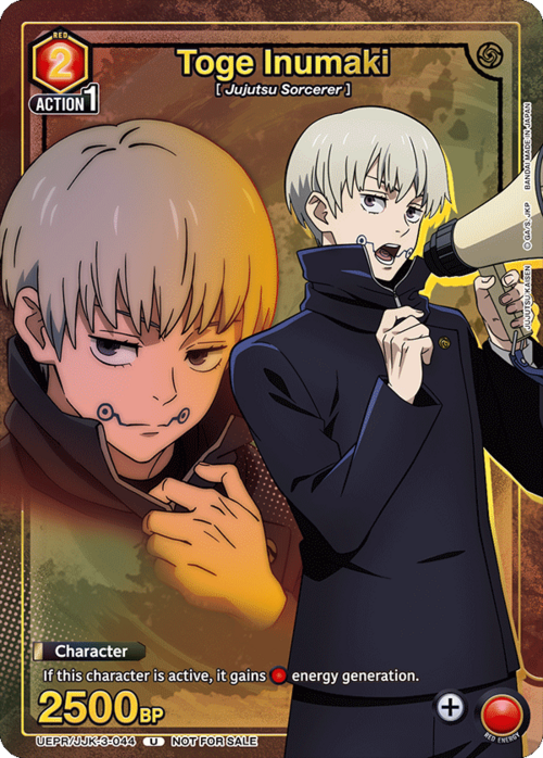 Toge Inumaki Card Front