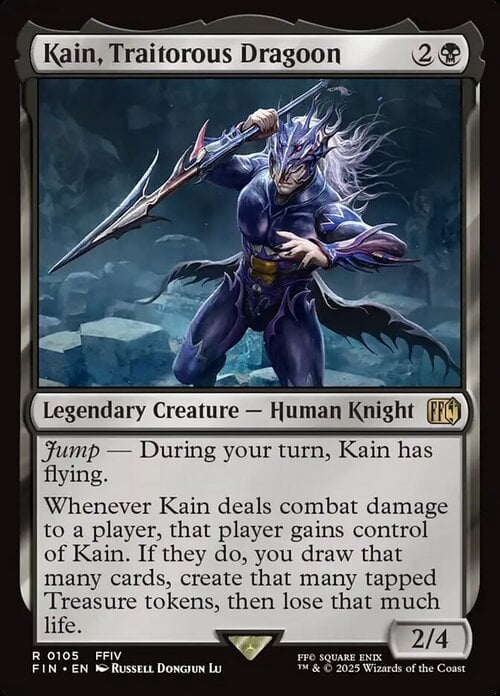 Kain, Traitorous Dragoon Card Front