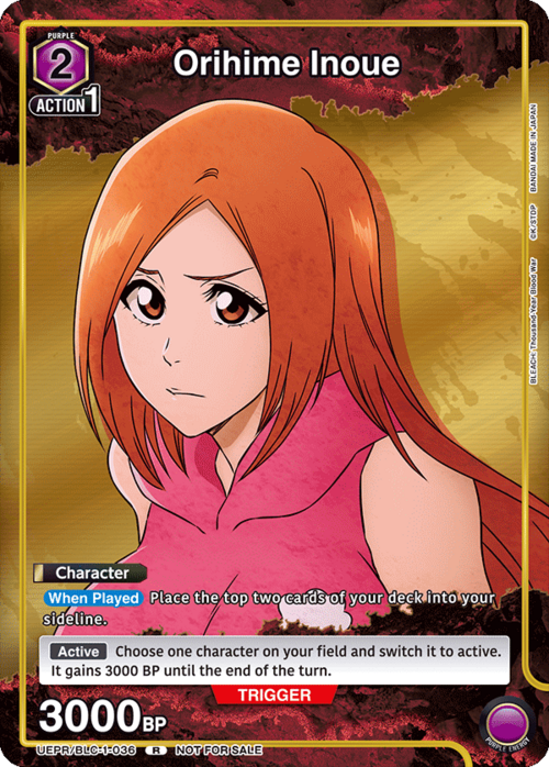 Orihime Inoue Card Front
