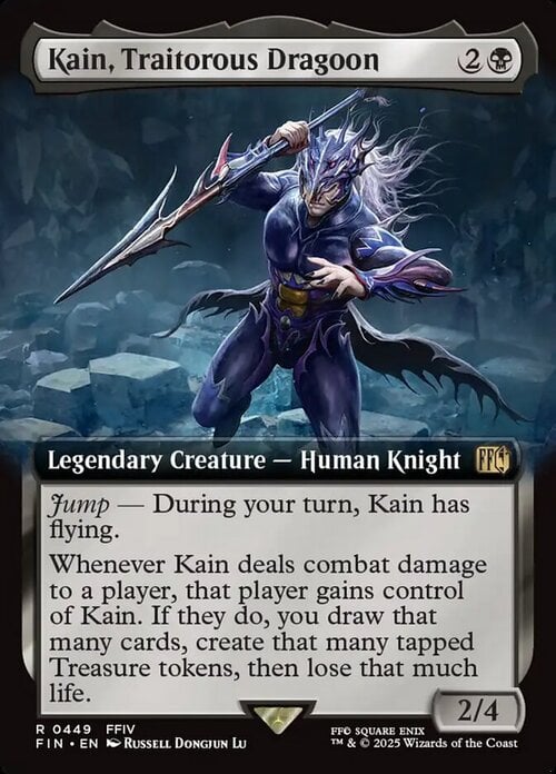 Kain, Traitorous Dragoon Card Front