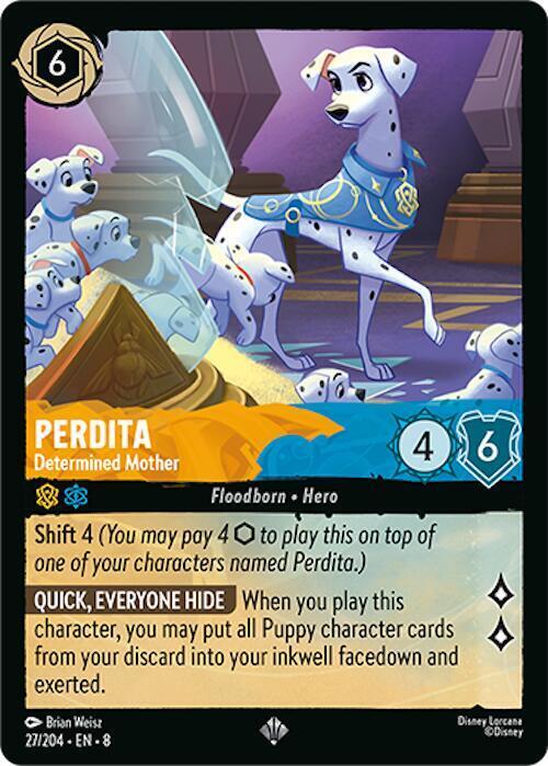 Perdita - Determined Mother Card Front