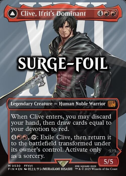 Clive, Ifrit's Dominant // Ifrit, Warden of Inferno Card Front