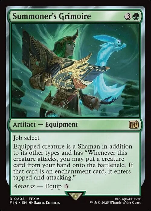 Summoner's Grimoire Card Front