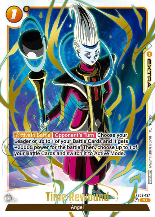 Time Rewound Card Front