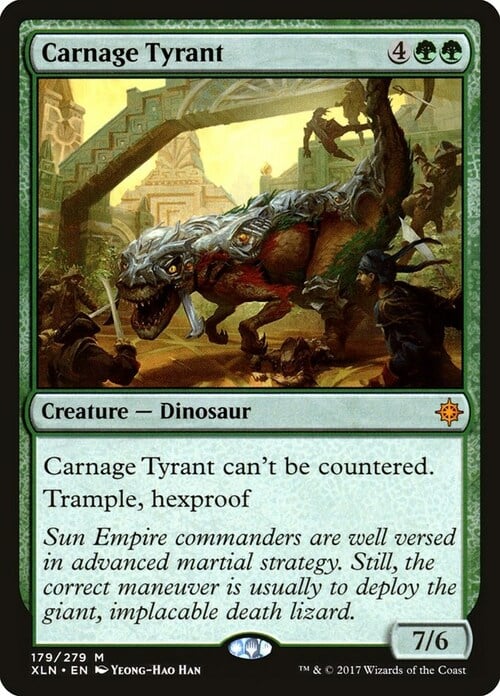 Carnage Tyrant Card Front
