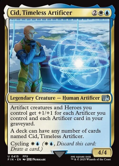 Cid, Timeless Artificer Card Front