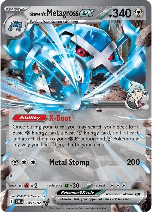 Steven's Metagross ex Card Front