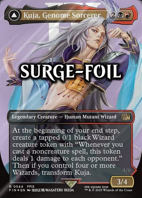 Kuja, Genome Sorcerer // Trance Kuja, Fate Defied Card Front