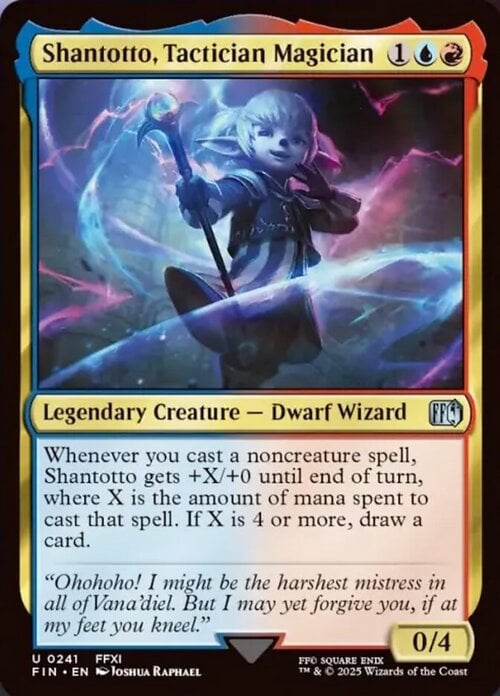 Shantotto, Tactician Magician Card Front