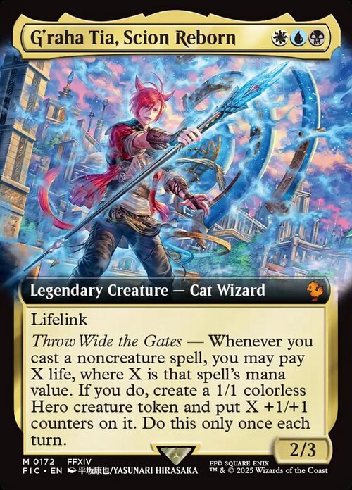 G'raha Tia, Scion Reborn Card Front
