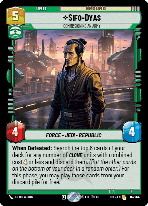 Sifo-Dyas - Commissioning An Army Card Front