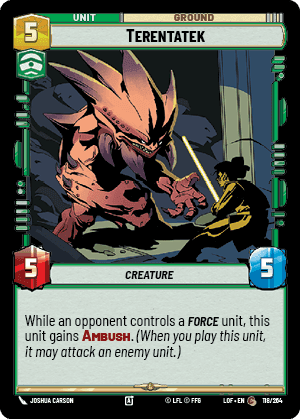 Terentatek Card Front