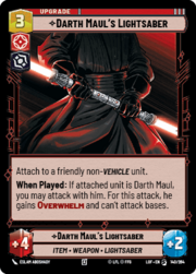 Darth Maul's Lightsaber