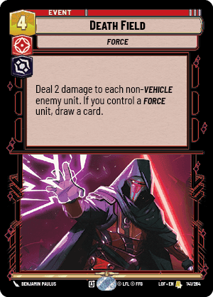 Death Field Card Front