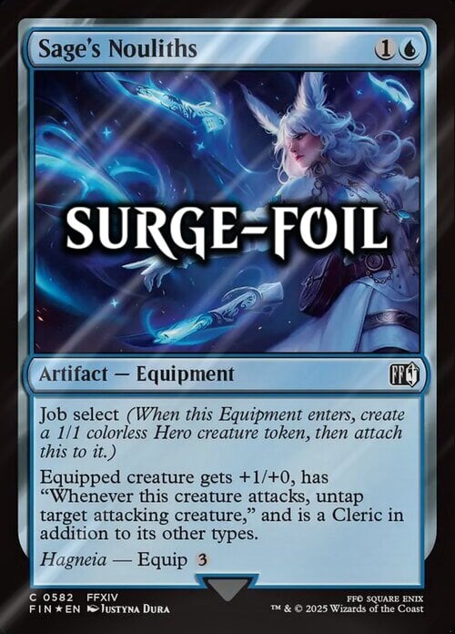 Sage's Nouliths Card Front