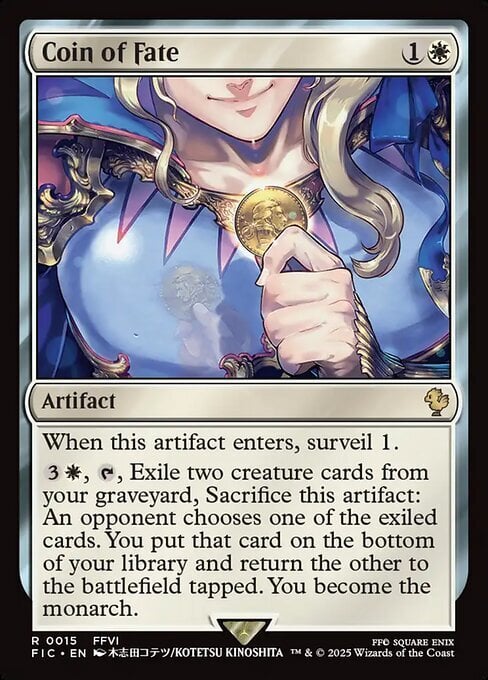 Coin of Fate Card Front