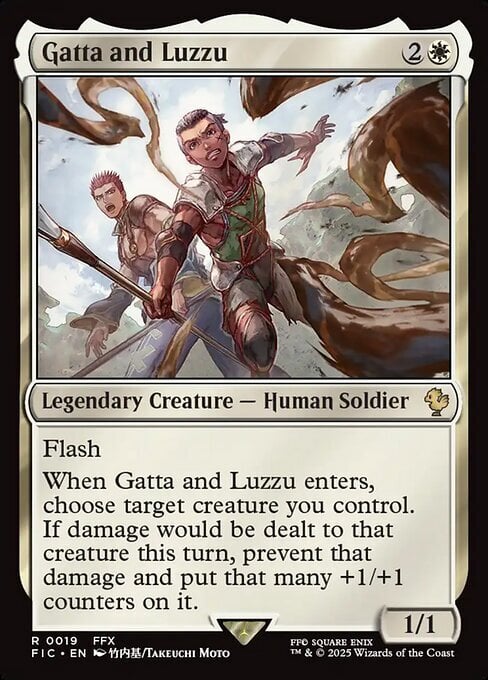 Gatta and Luzzu Card Front