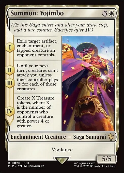 Summon: Yojimbo Card Front
