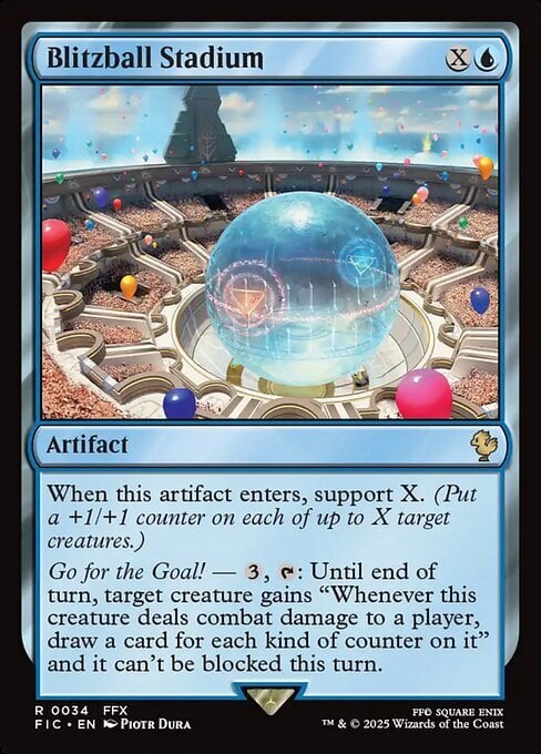 Blitzball Stadium Card Front