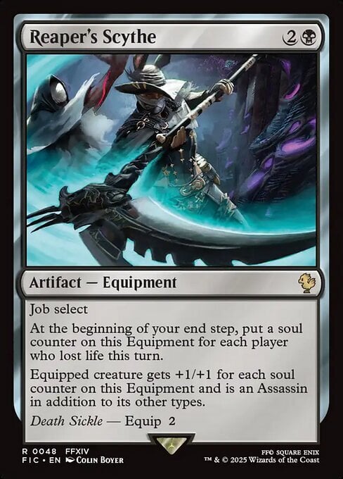 Reaper's Scythe Card Front