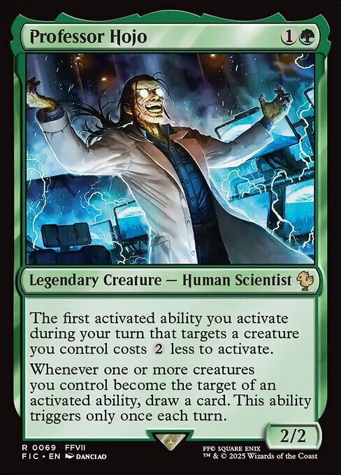 Professor Hojo Card Front