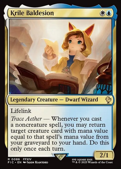 Krile Baldesion Card Front