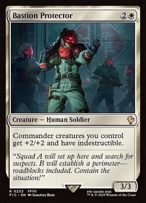 Bastion Protector Card Front