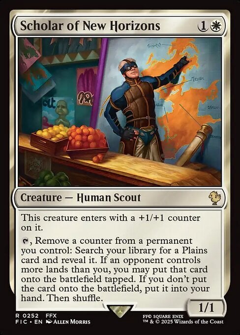 Scholar of New Horizons Card Front