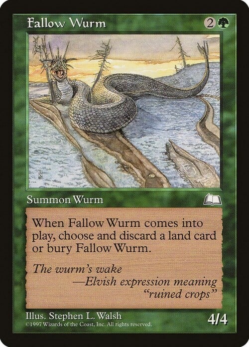 Wurm del Maggese Card Front