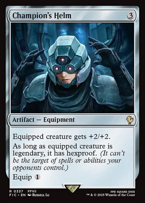 Champion's Helm Card Front
