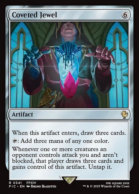 Coveted Jewel Card Front