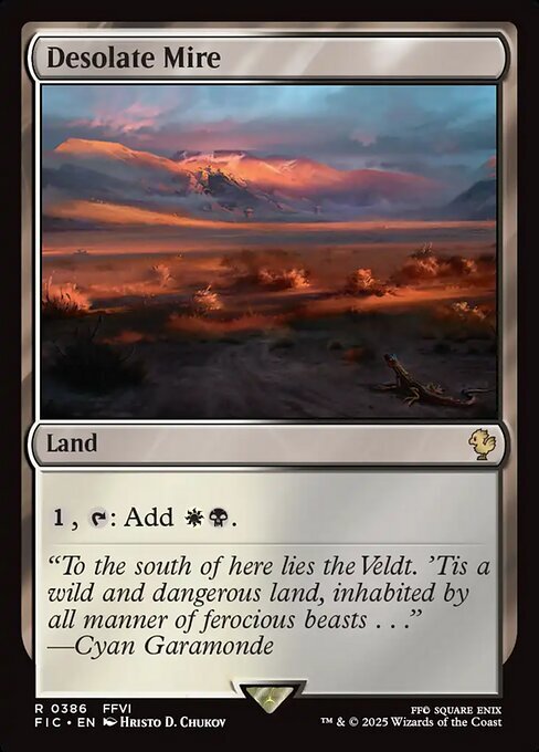 Desolate Mire Card Front