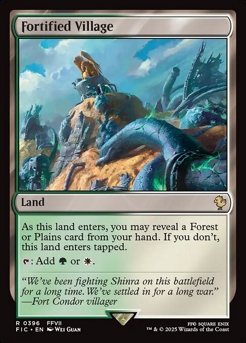 forest final fantasy mtg [306] [Full Art] [FINAL FANTASY] [Foil]  Face to Face Games Basic Land. Forest MTG - Magic: The