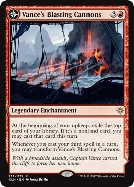 Vance's Blasting Cannons // Spitfire Bastion Card Front