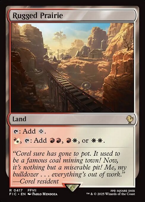 Rugged Prairie Card Front