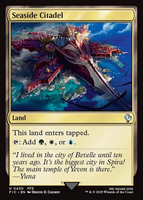 Seaside Citadel Card Front