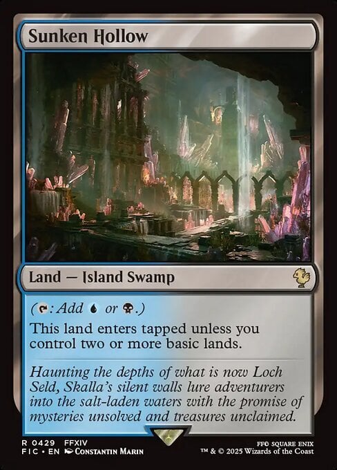 Sunken Hollow Card Front