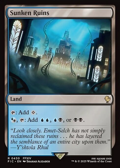 Sunken Ruins Card Front
