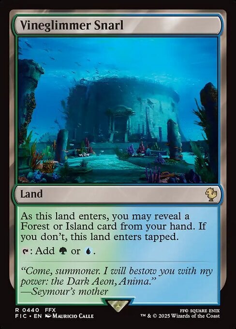 Vineglimmer Snarl Card Front