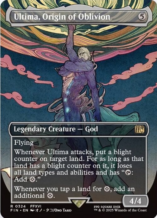 Ultima, Origin of Oblivion Card Front