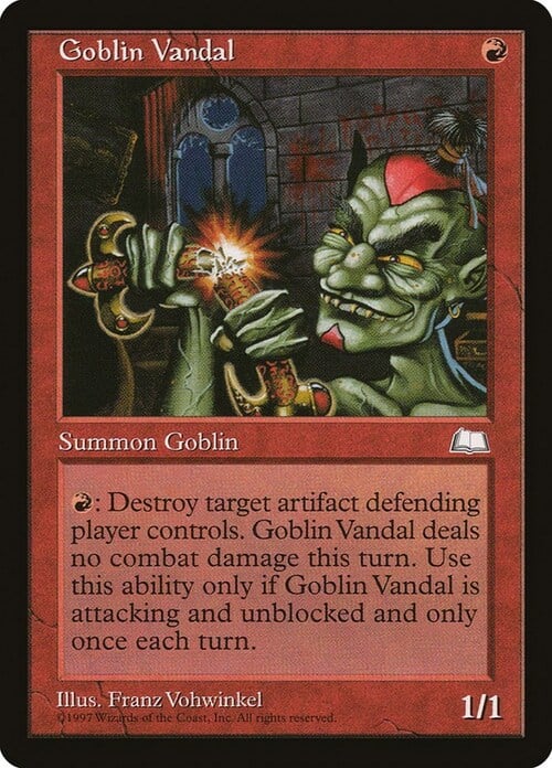 Vandalo Goblin Card Front