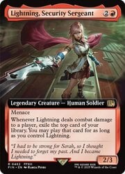 Lightning, Security Sergeant · Extended Art 462